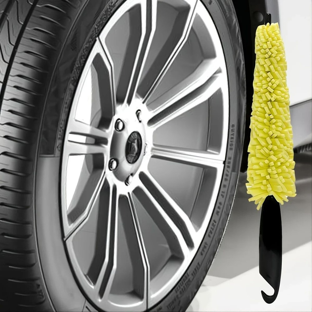 Easy Tire And Wheel Cleaning Brush 5