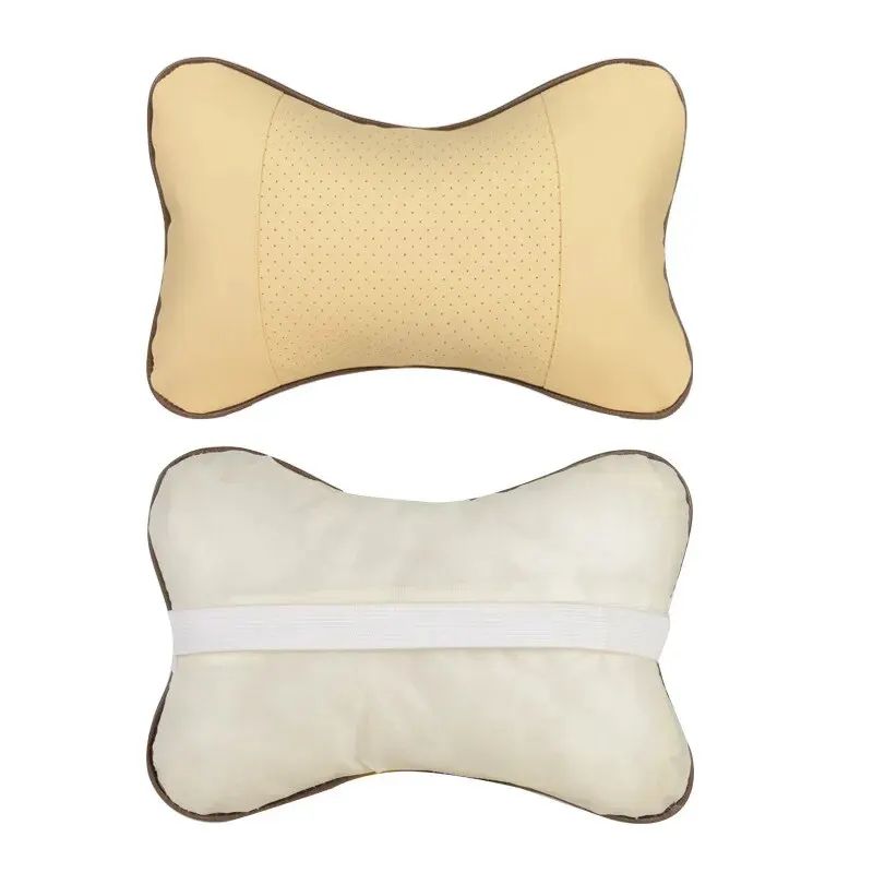 PU Leather Car Neck Pillow Headrest 3