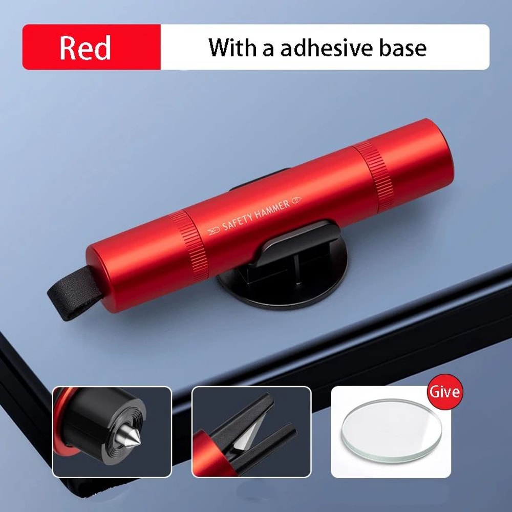 2 In 1 Car Emergency Safety Hammer 5