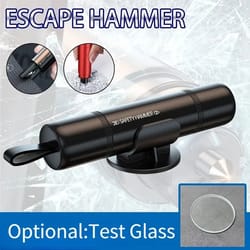 2 in 1 car safety hammer rescue tool