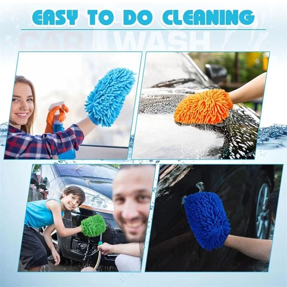 Microfiber Car Wash Gloves 3