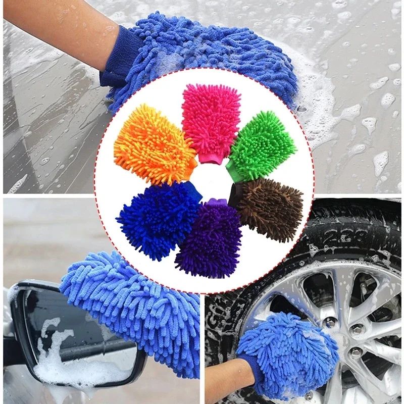 Microfiber Car Wash Gloves 6