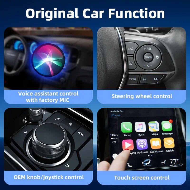 RGB Wireless CarPlay Android Auto Smart Box 5