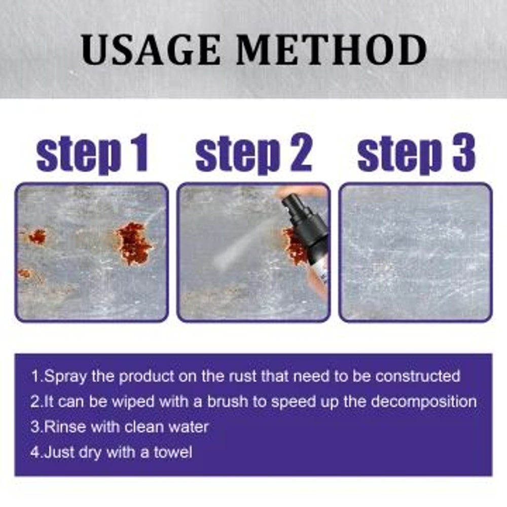 Multi Purpose Car Rust Remover 30ml 1