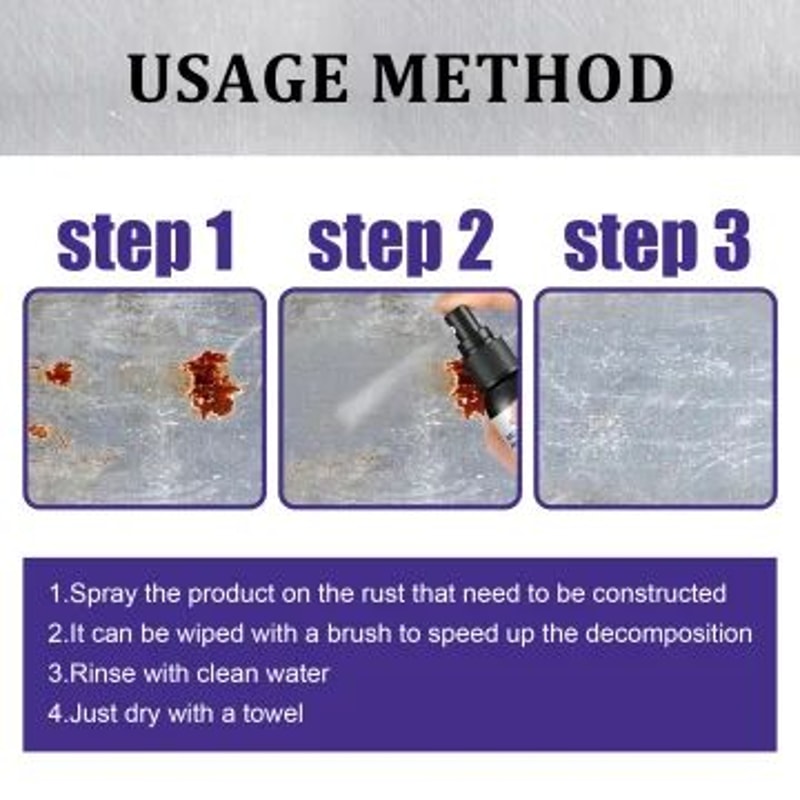 Multi Purpose Car Rust Remover 30ml 1