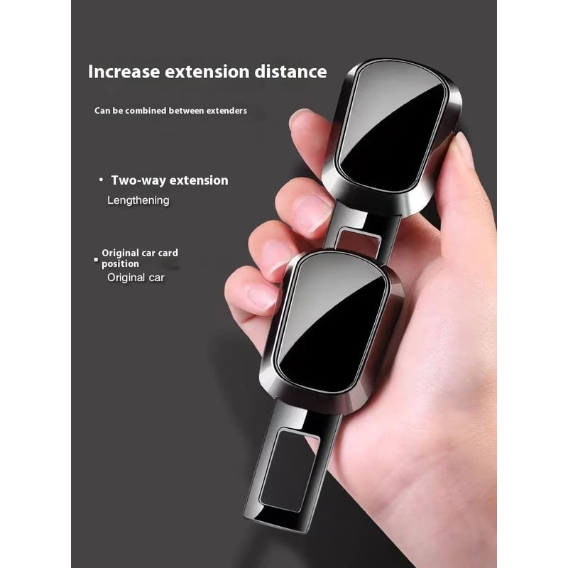 One Button Car Seat Belt Buckle Extender 0