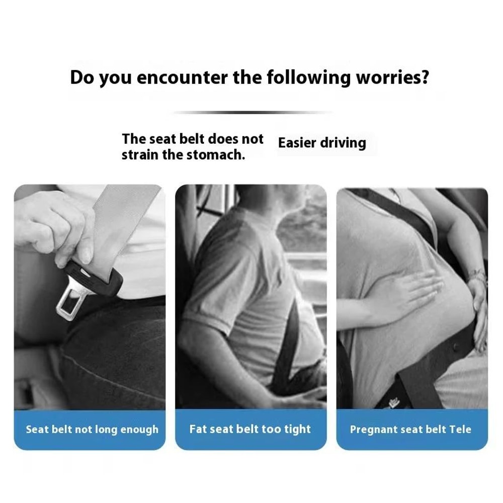 One Button Car Seat Belt Buckle Extender 9