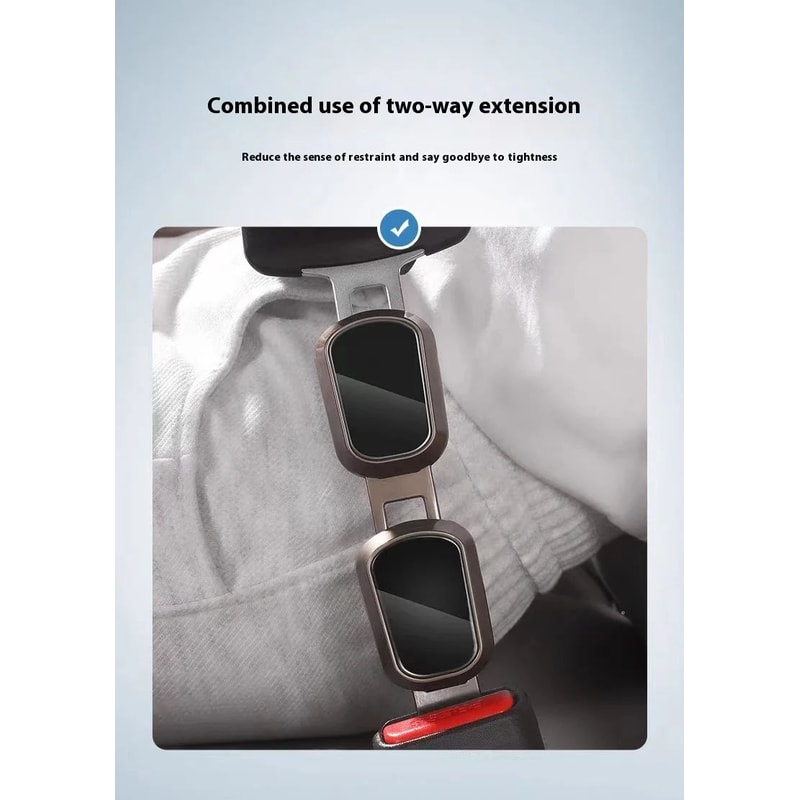 One Button Car Seat Belt Buckle Extender 11