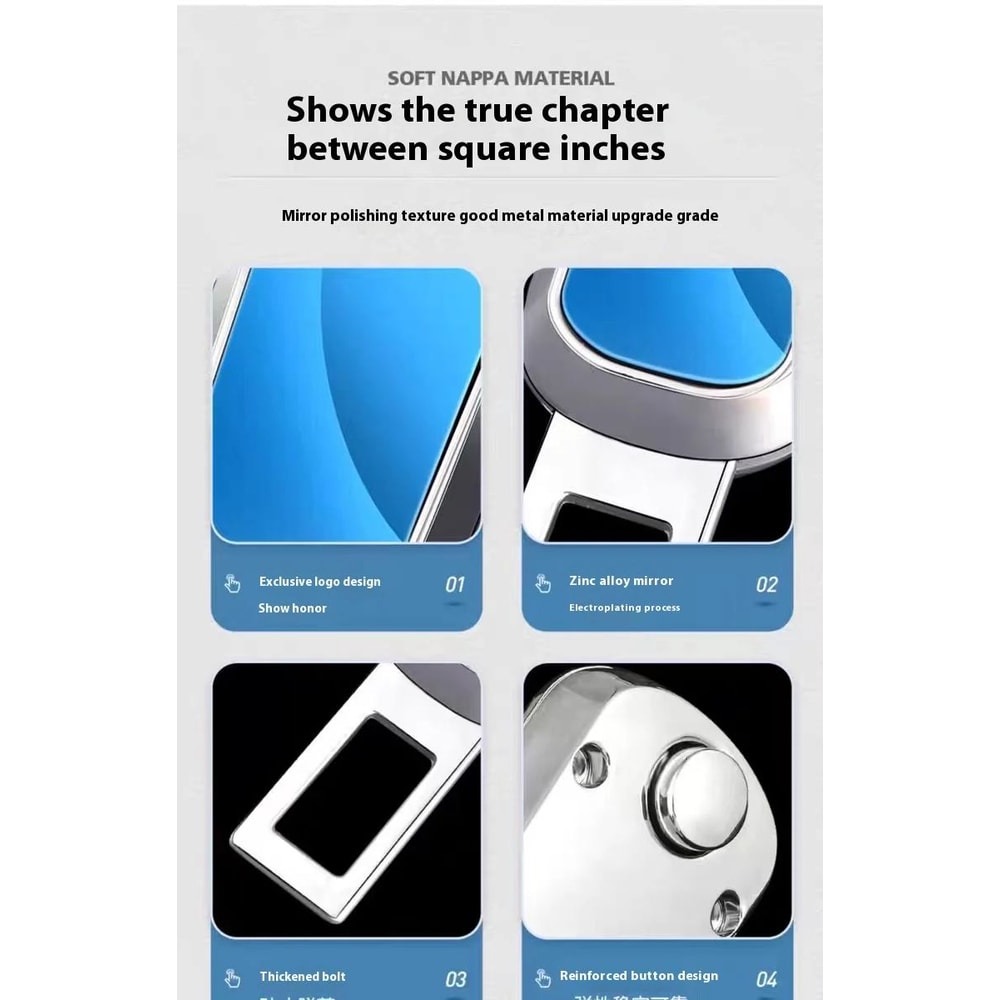 One Button Car Seat Belt Buckle Extender 13