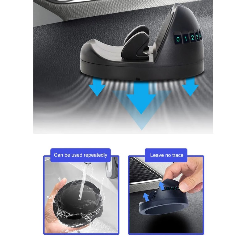 360 Degree Dashboard Car Phone Mount 8