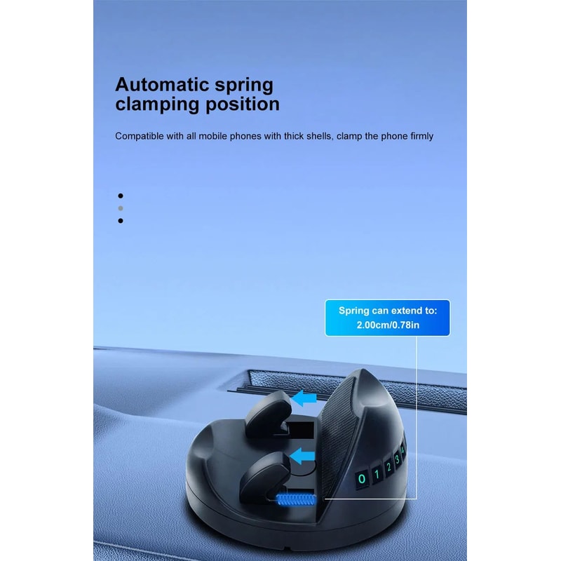 360 Degree Dashboard Car Phone Mount 9