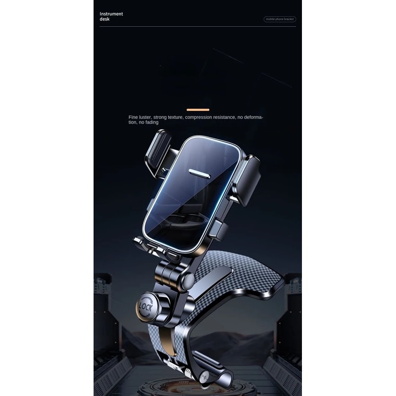 Multifunction Dashboard Car Phone Holder 7