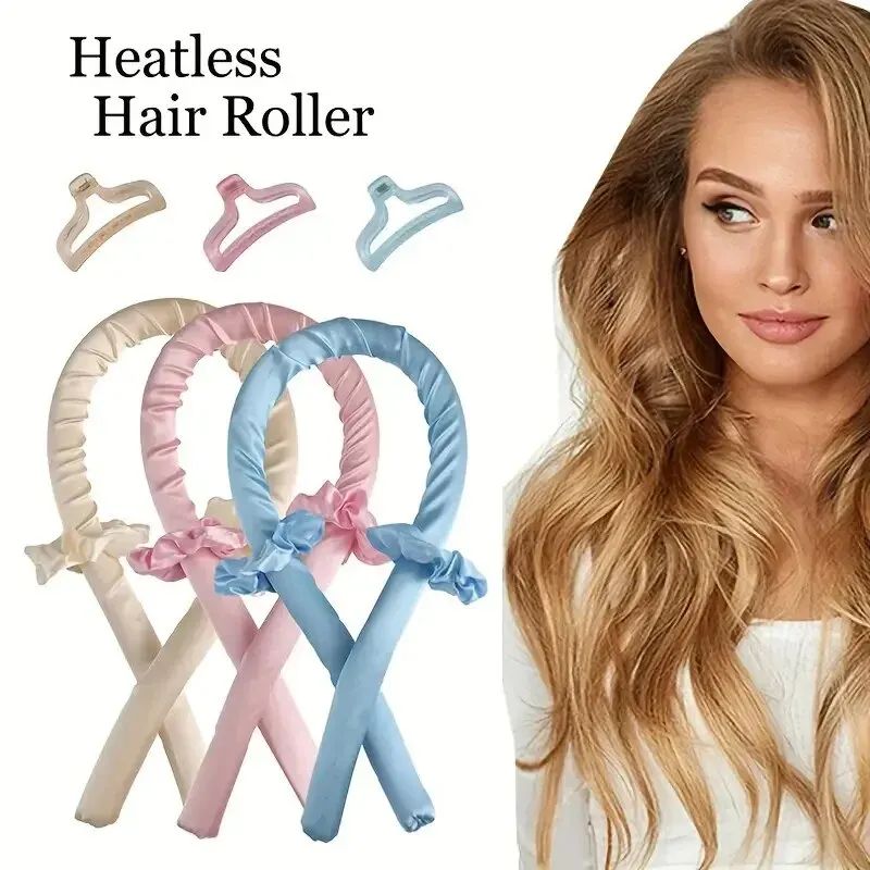 Heatless Curling Headband Hair Curler 3
