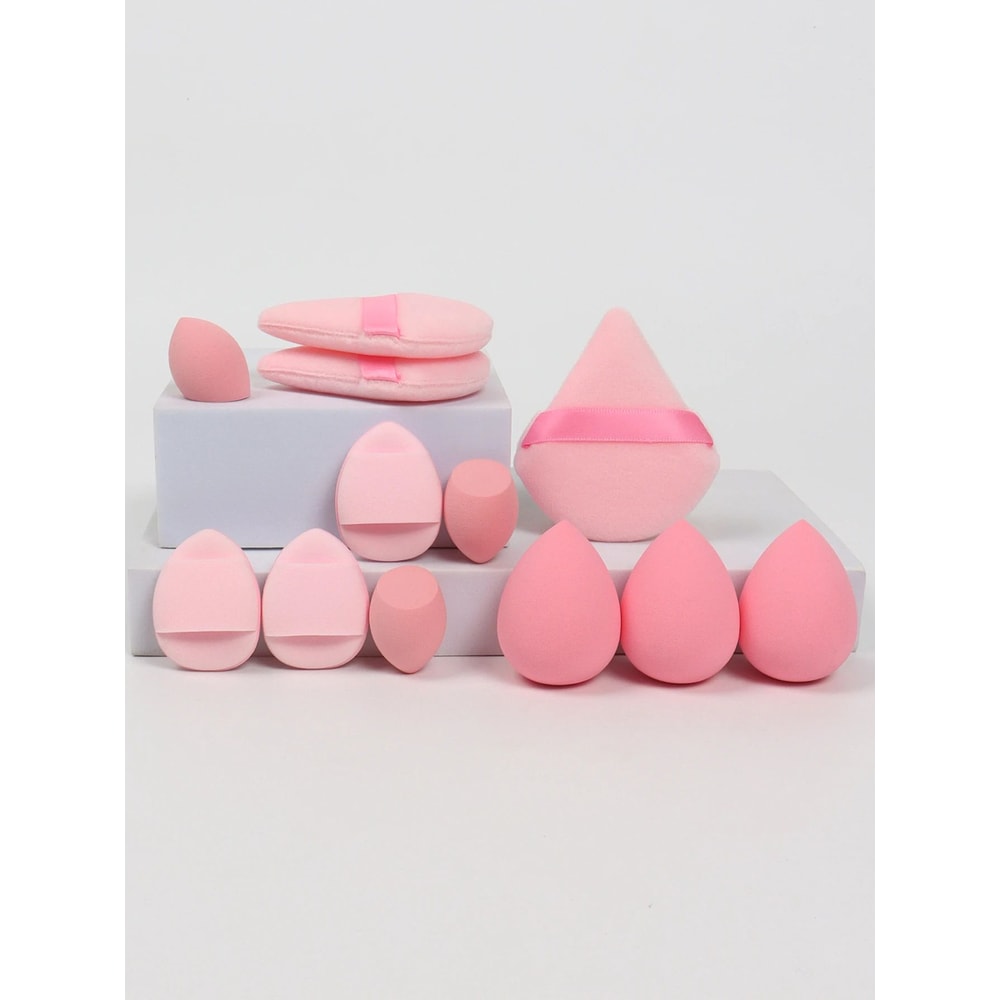 All Purpose Makeup Sponge And Puff Set 10
