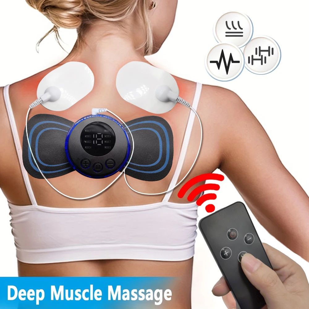 Rechargeable EMS Neck Massager With Remote 0