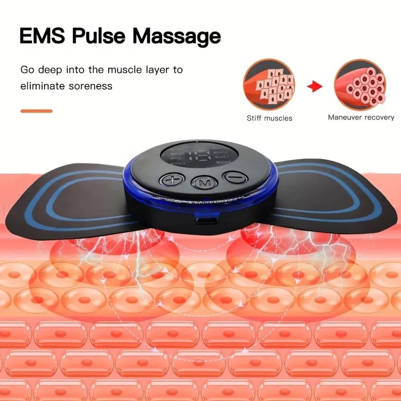 Rechargeable EMS Neck Massager With Remote 1