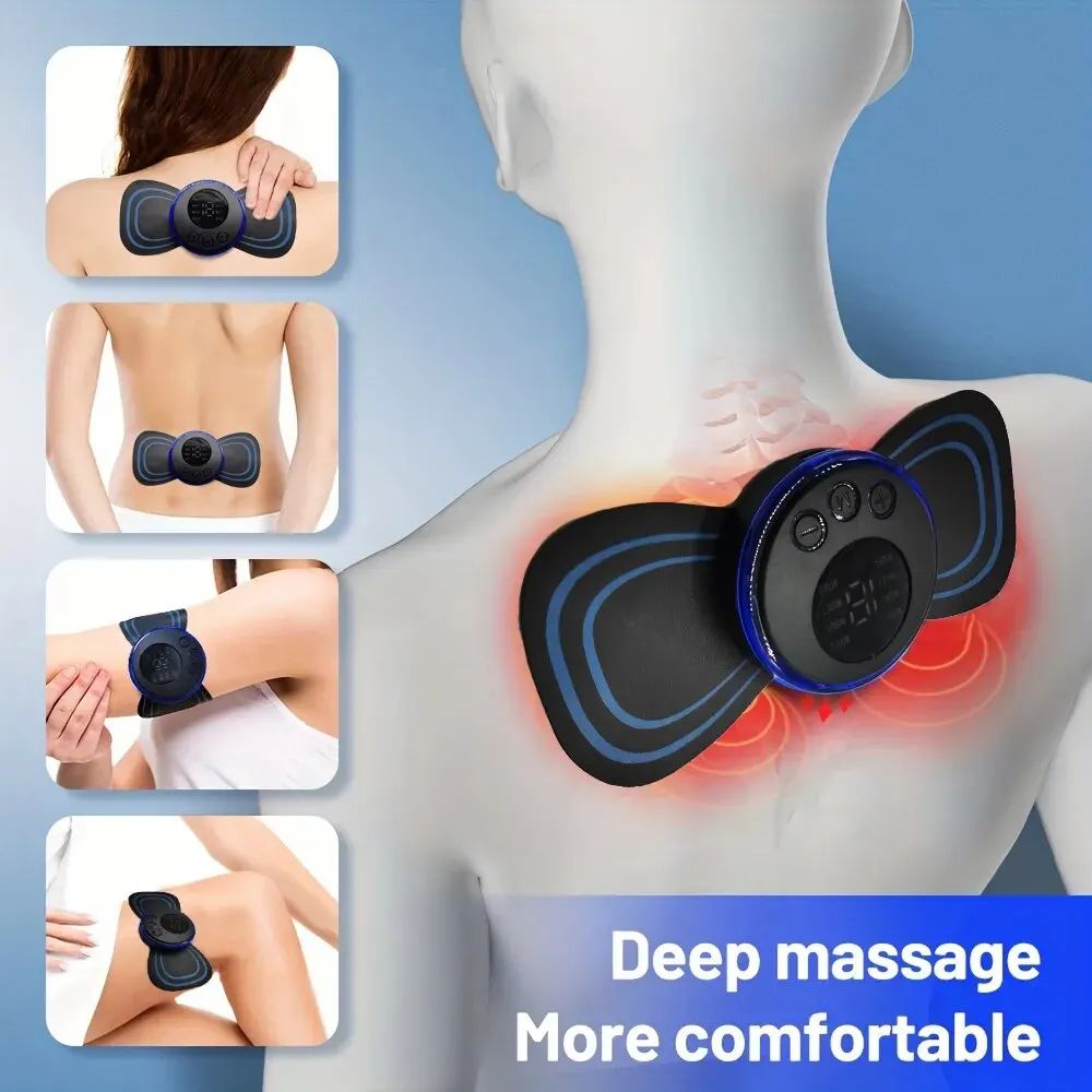 Rechargeable EMS Neck Massager With Remote 3