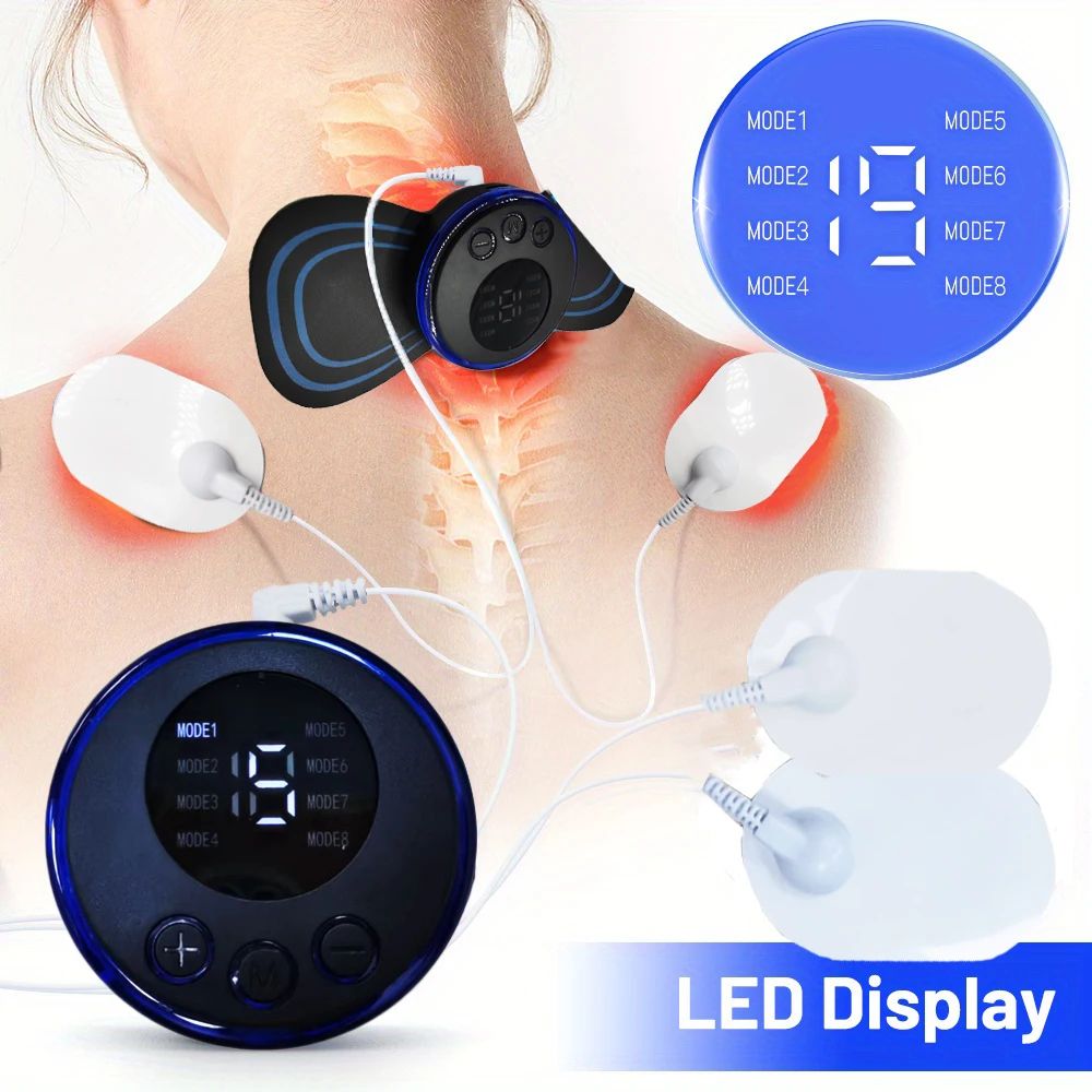 Rechargeable EMS Neck Massager With Remote 6