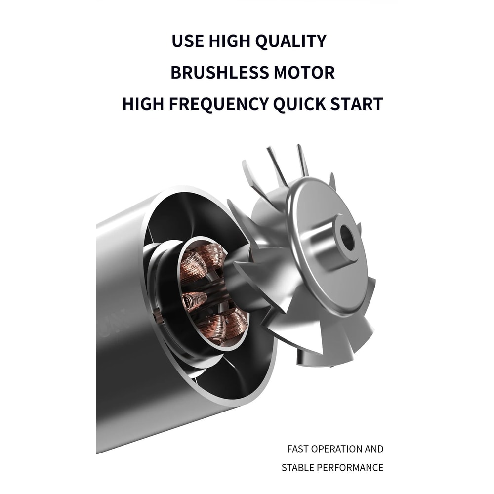 Portable Turbo Jet Fan With LED Light 7