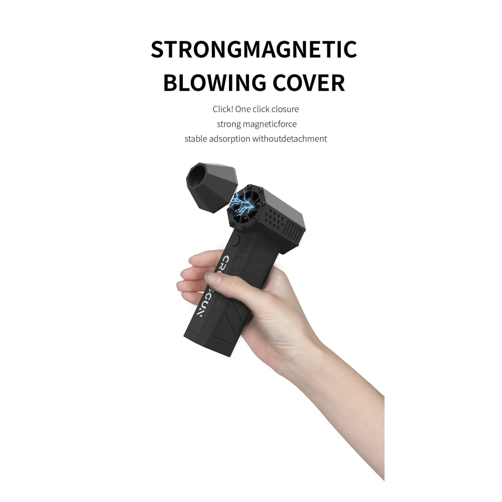 Portable Turbo Jet Fan With LED Light 8