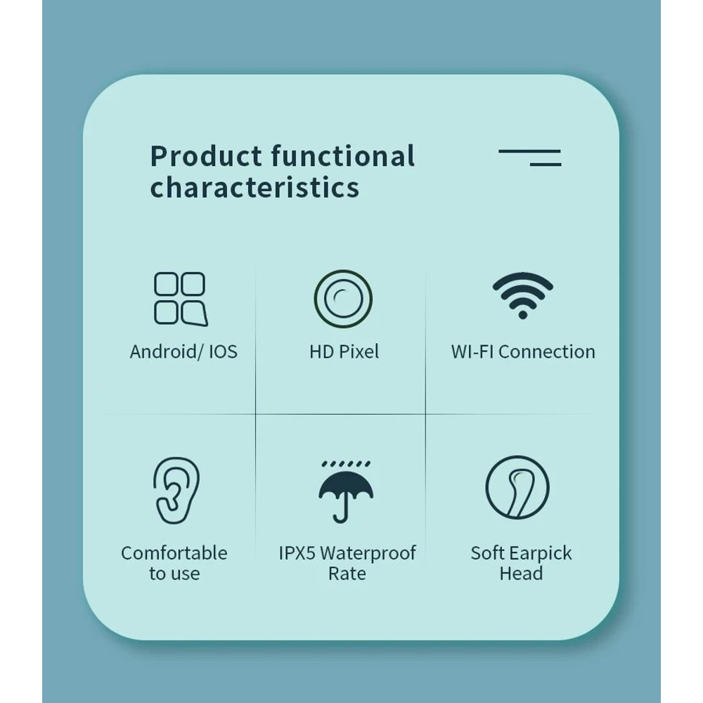Smart Visual Ear Cleaner With Camera 8