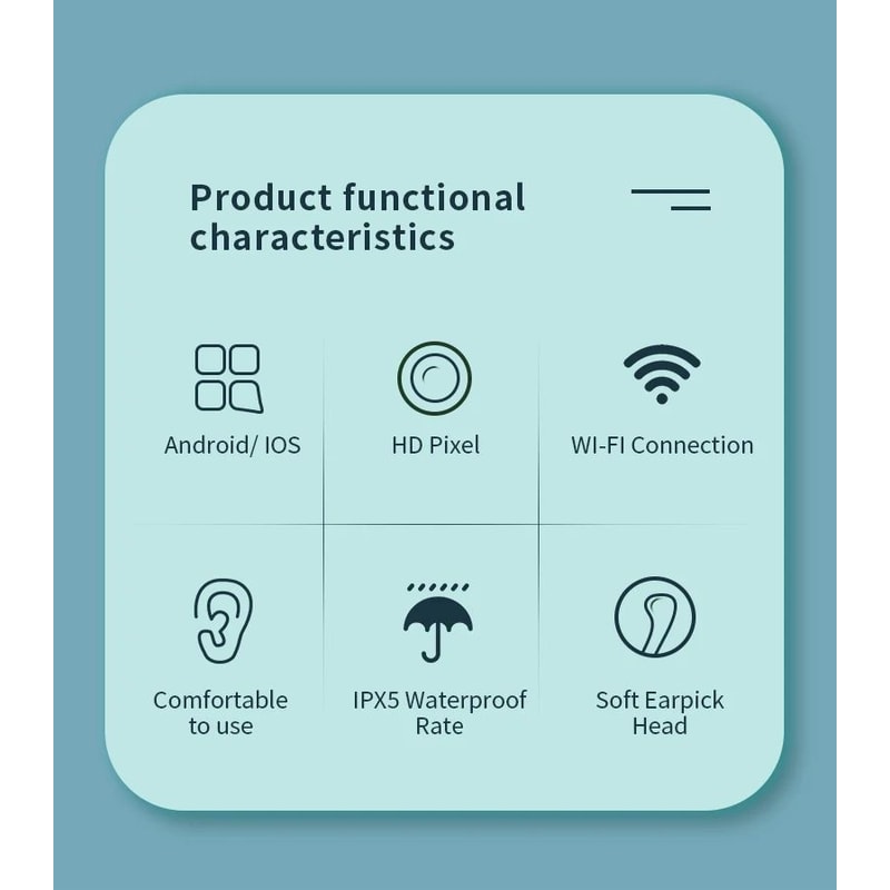 Smart Visual Ear Cleaner With Camera 8