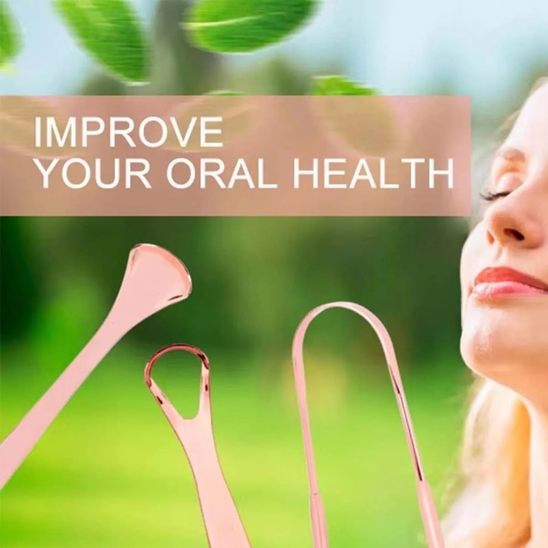 Stainless Steel Tongue Scraper Cleaner 7