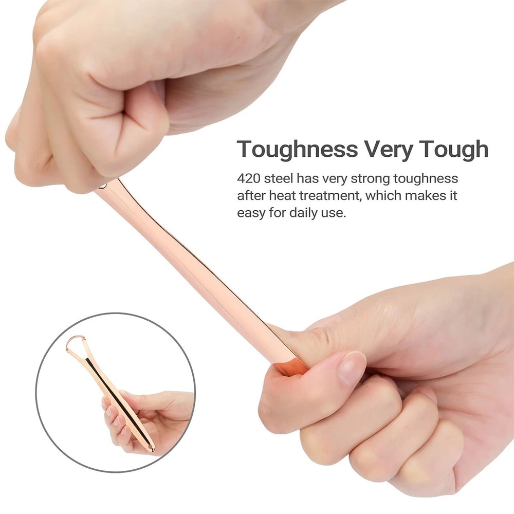 Stainless Steel Tongue Scraper Cleaner 9