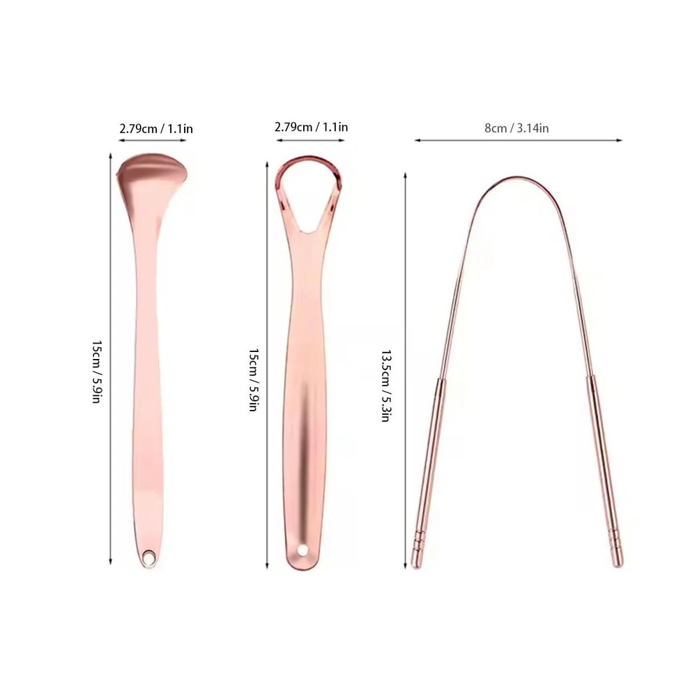 Stainless Steel Tongue Scraper Cleaner 10