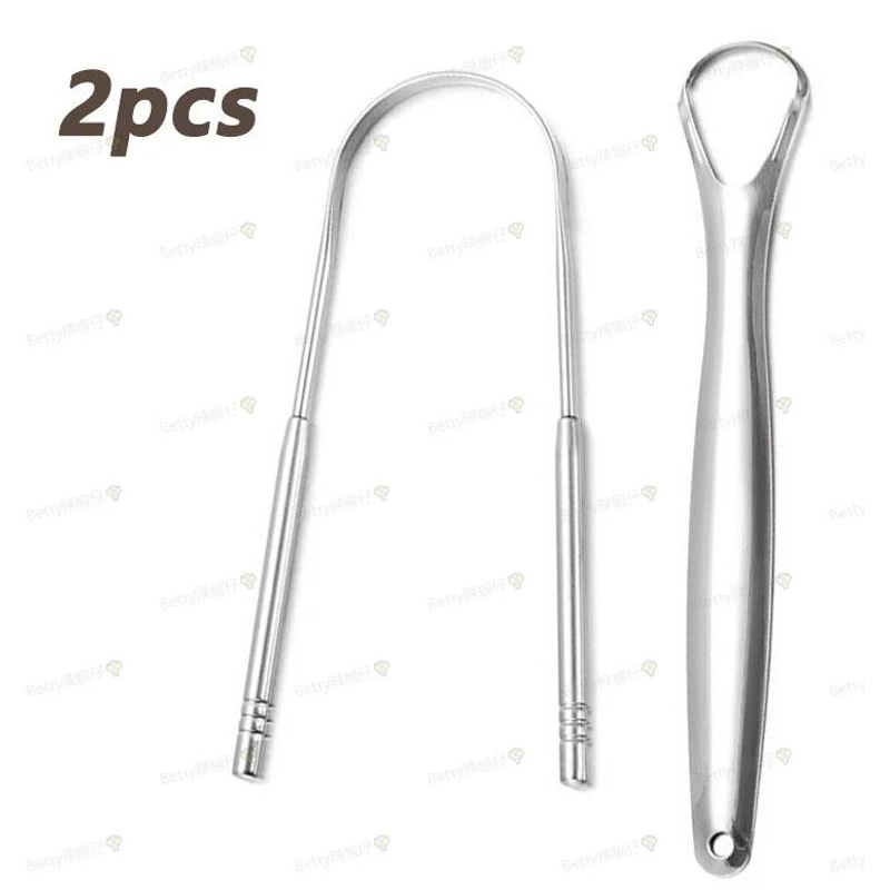 Stainless Steel Tongue Scraper Cleaner 16