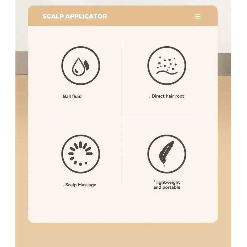 Scalp Oil Applicator Massage Comb 7