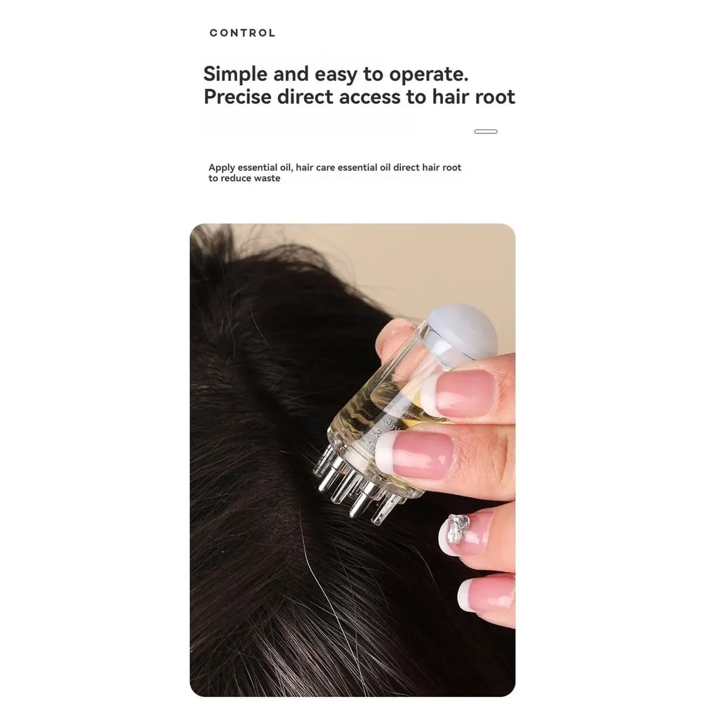Scalp Oil Applicator Massage Comb 8