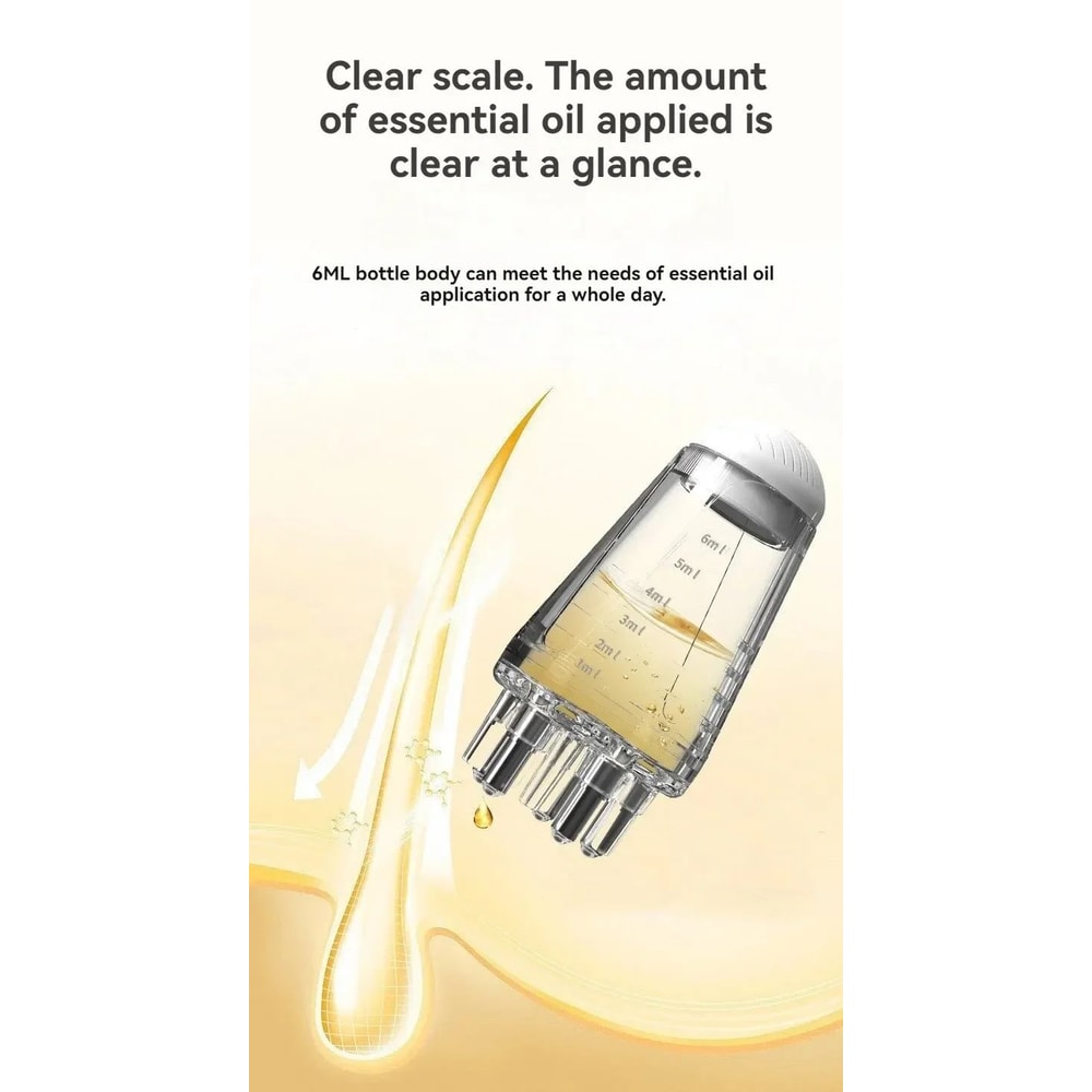 Scalp Oil Applicator Massage Comb 10