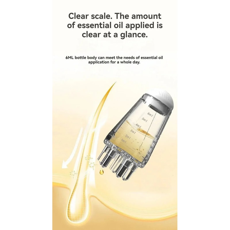 Scalp Oil Applicator Massage Comb 10