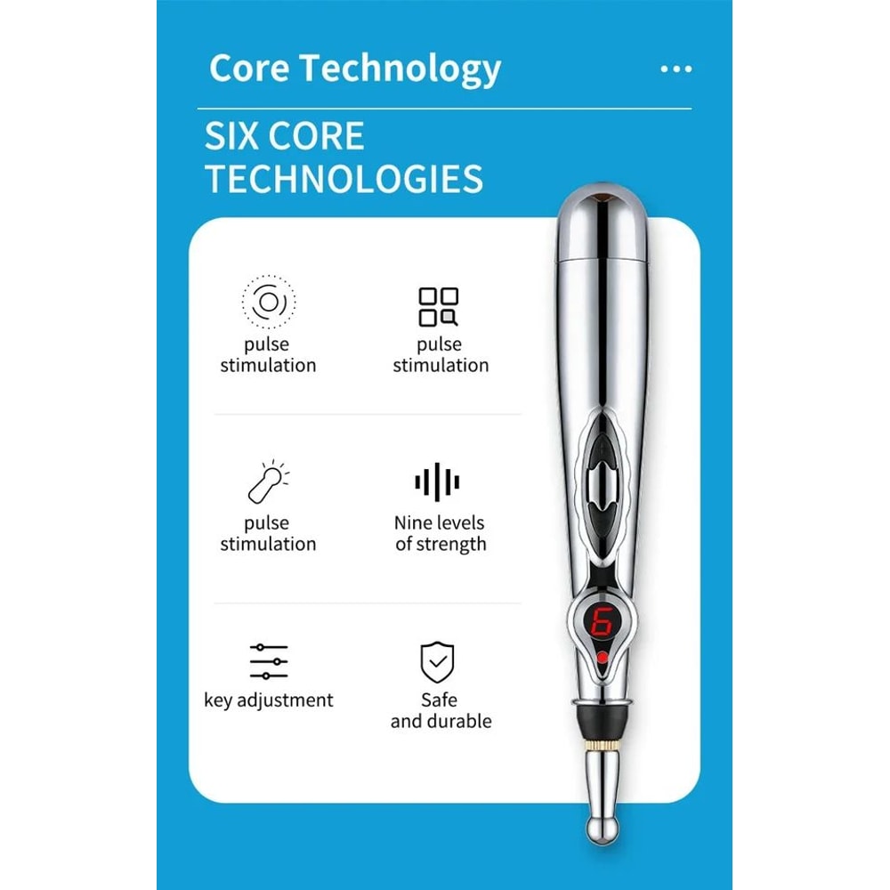 Electronic Acupuncture Massage Pen 0