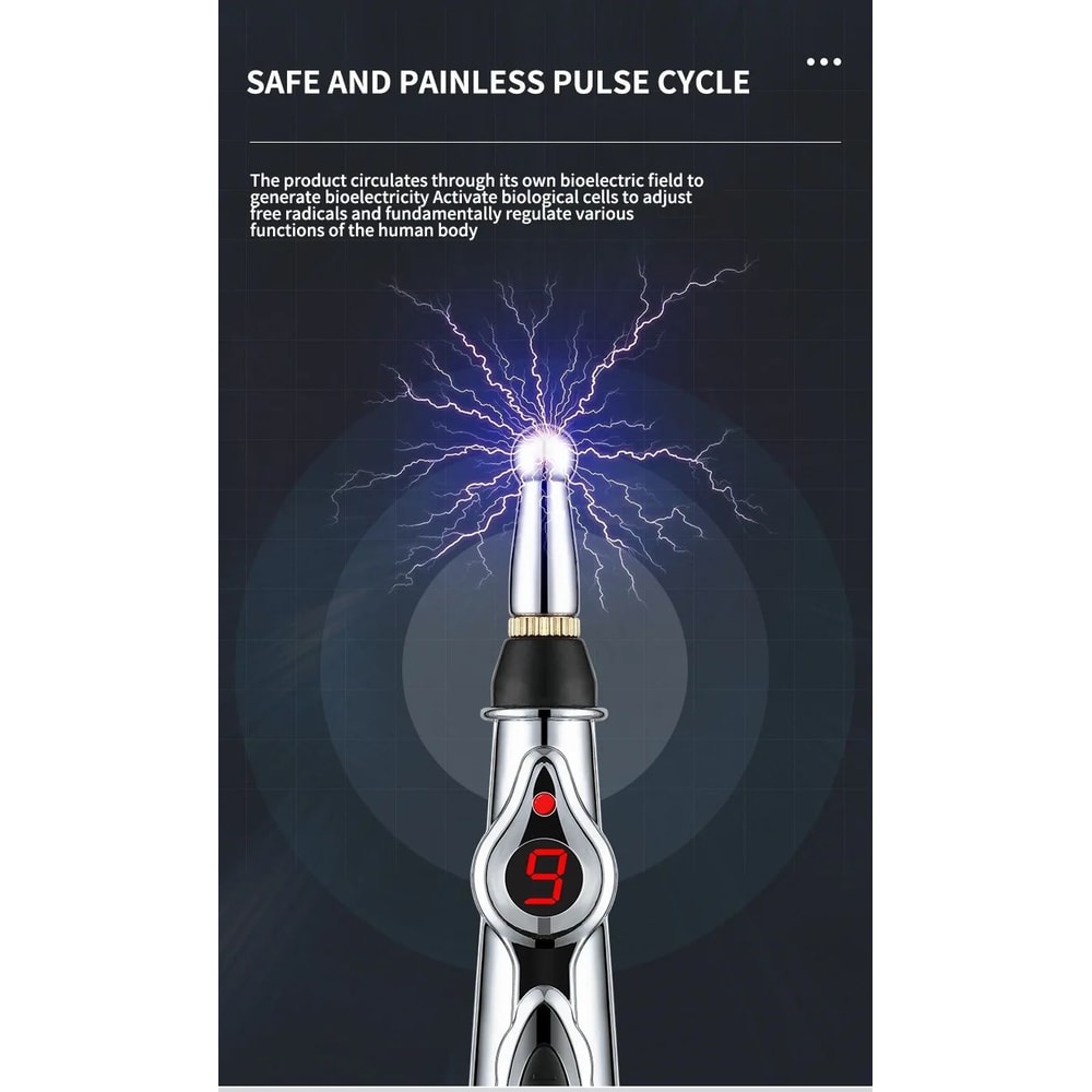 Electronic Acupuncture Massage Pen 8