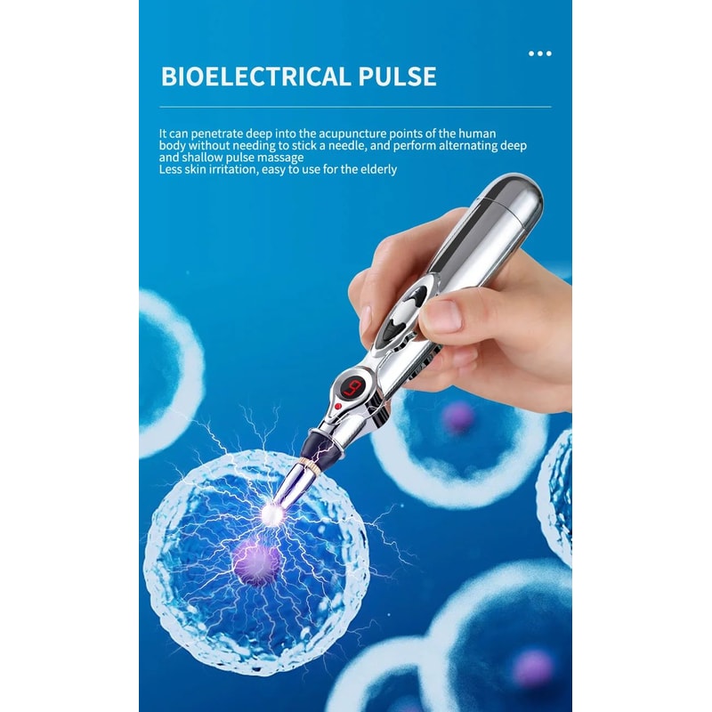 Electronic Acupuncture Massage Pen 12