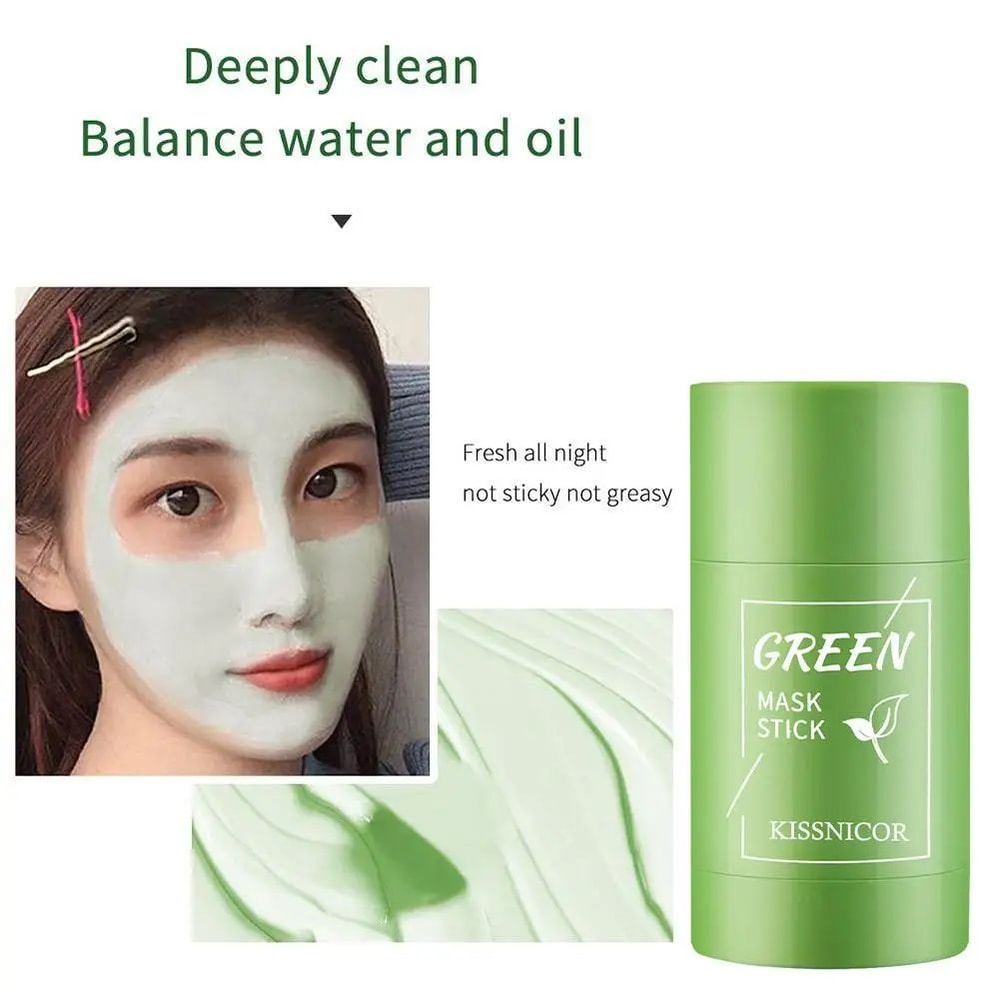 Green Tea Cleansing Stick Face Mask 8