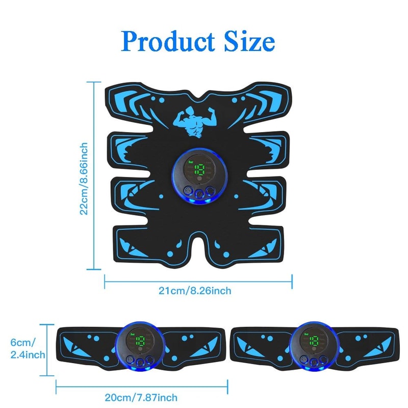 EMS Muscle Stimulator Body Training Pads 5