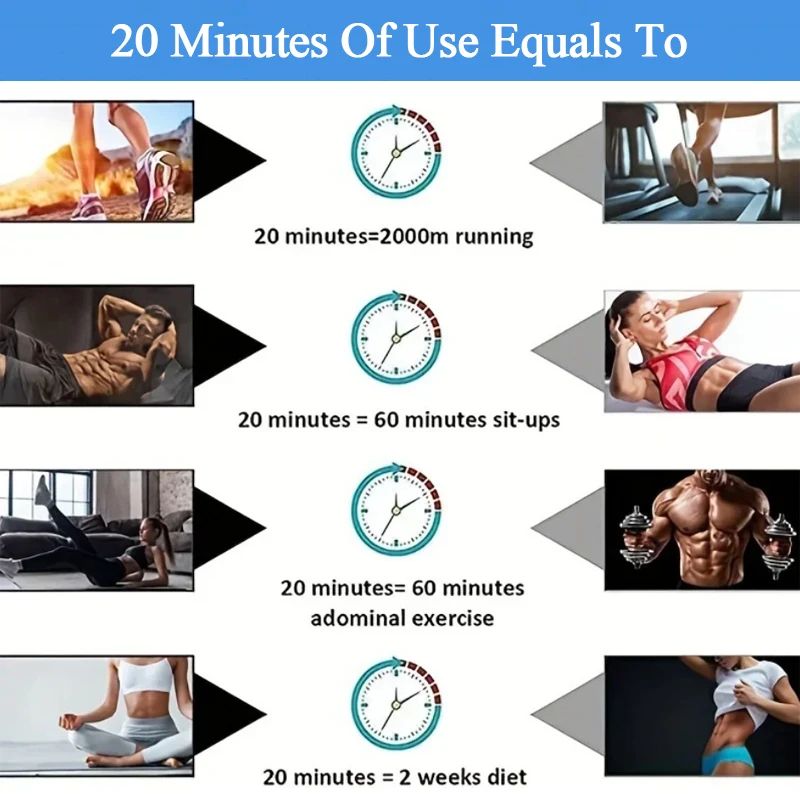 EMS Muscle Stimulator Body Training Pads 6