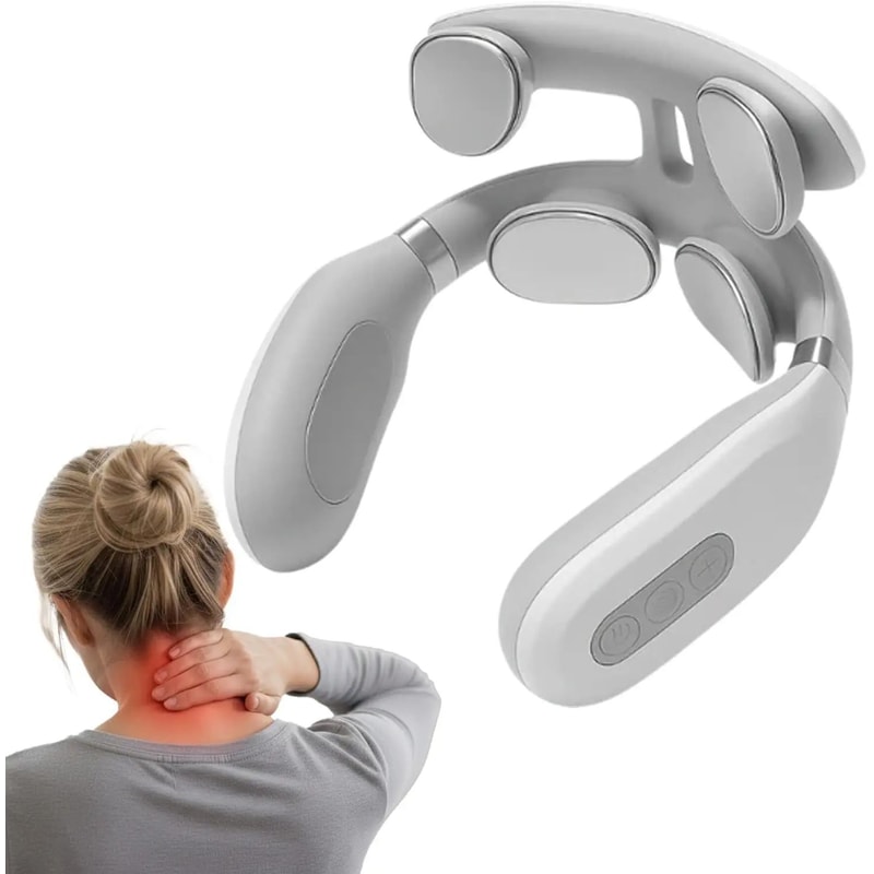 Smart U Shaped EMS Neck And Shoulder Massager 0