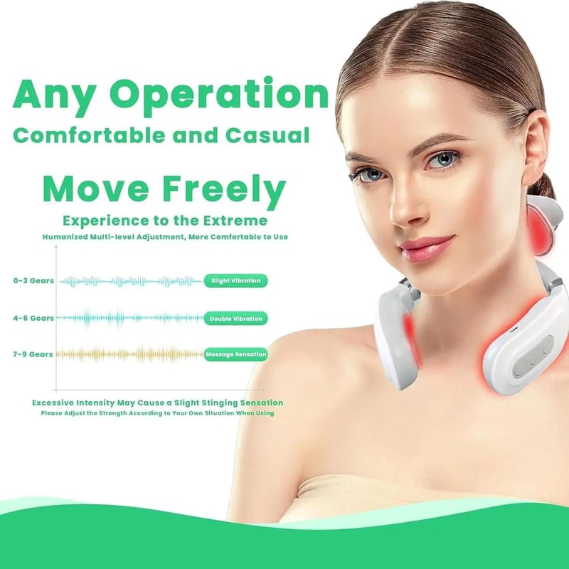 Smart U Shaped EMS Neck And Shoulder Massager 3