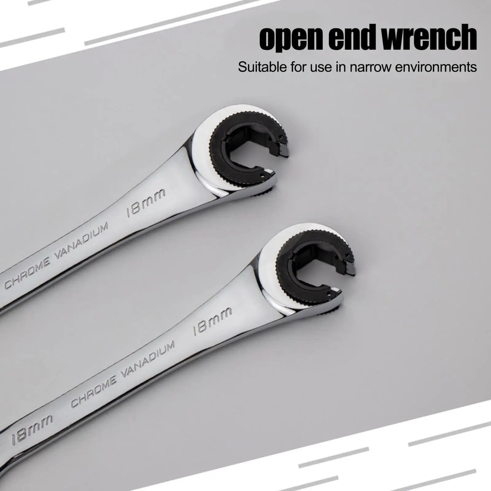 Ratcheting Combination Wrench Tool 5