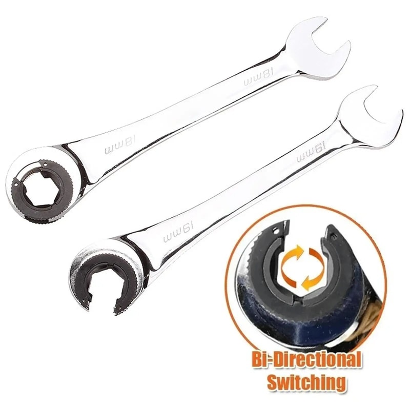 Ratcheting Combination Wrench Tool 12