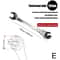 Ratcheting Combination Wrench Tool 21