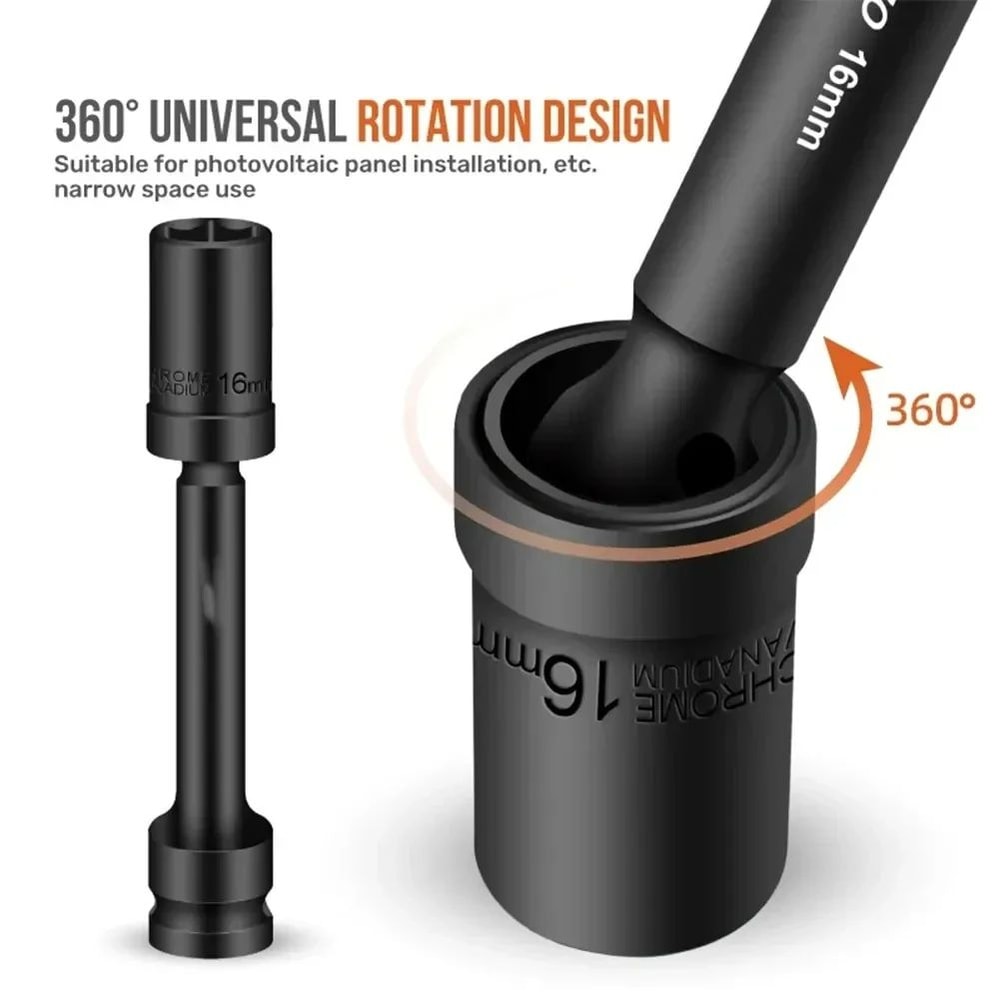 Impact Swivel Hex Socket Adapter 4