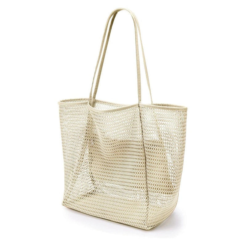 Large Mesh Beach Tote Shoulder Bag 14