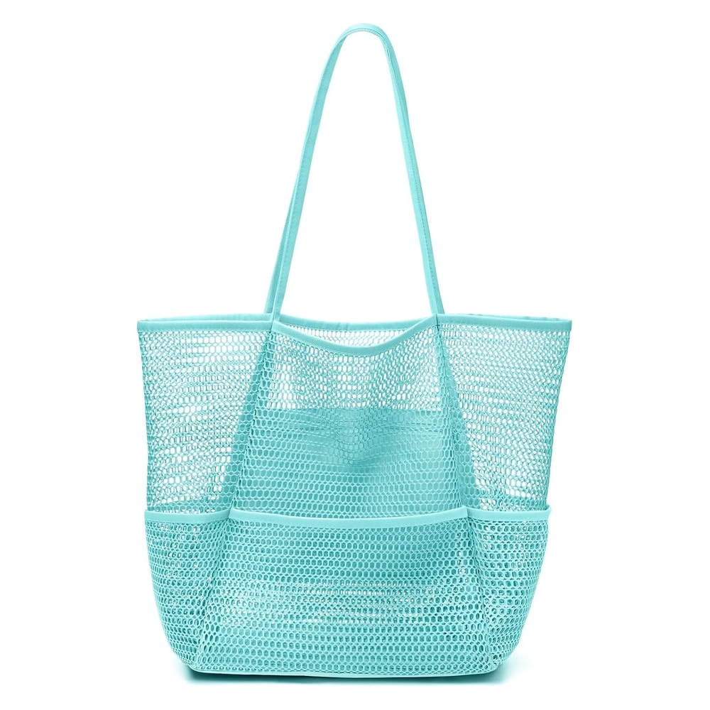 Large Mesh Beach Tote Shoulder Bag 22