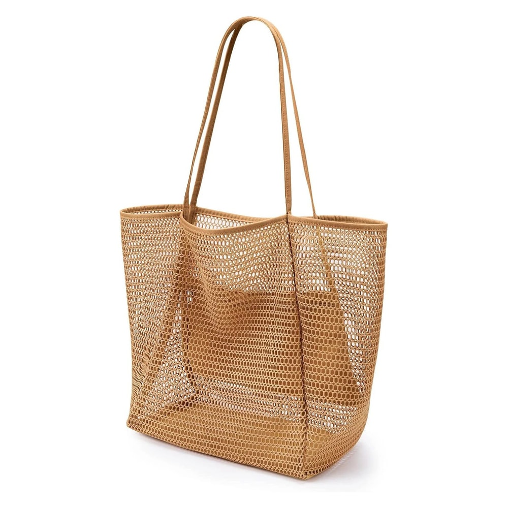 Large Mesh Beach Tote Shoulder Bag 16