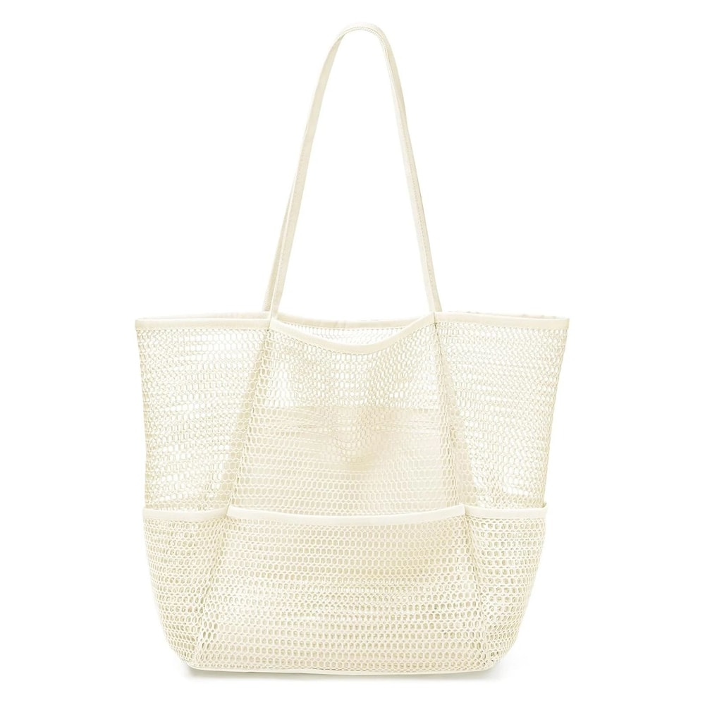 Large Mesh Beach Tote Shoulder Bag 18